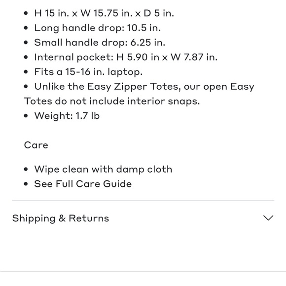 Cuyana tall easy tote with organizer - Picture 13 of 13